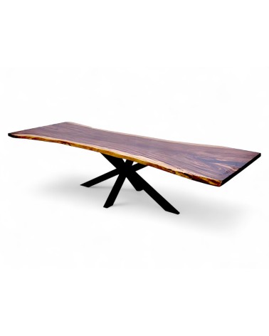 Table bois massif de Suar en 275 cm - modèle Azura