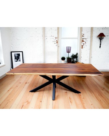 Table bois naturel 200 cm - modèle Astral