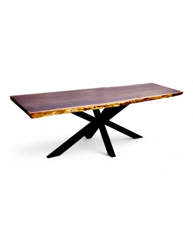 Table en Suar massive 213 cm - modèle Panerea