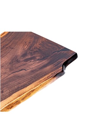 Grande table en bois naturel exotique 265 cm - modèle Gomera