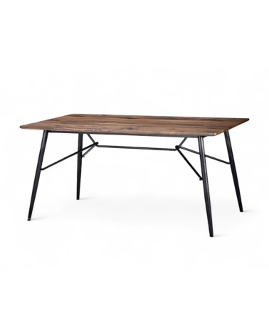 Table à dîner en bois et métal 200 cm - modèle Camilla