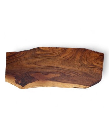 Table forme déstructurée bois de Suar 234 cm - modèle Baringo