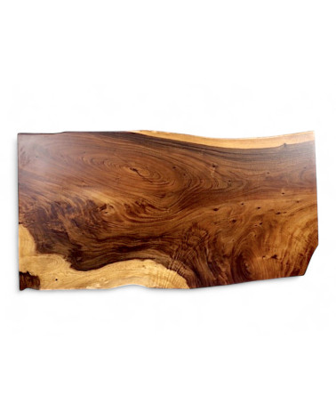 Table en bois de Suar pour le repas 213 cm - modèle Oeil de chat