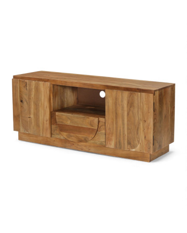 TV-Möbel aus Akazienholz Anand – moderne Linien
