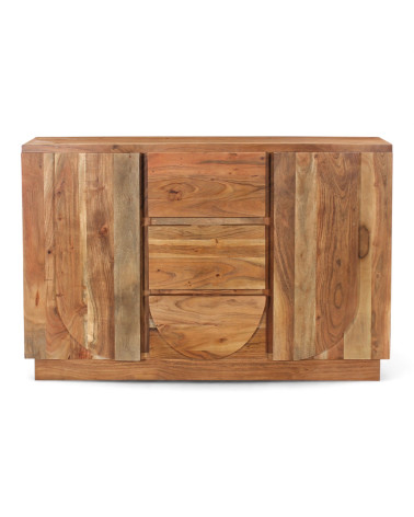 Großes Sideboard Anand aus massivem Akazienholz von Cazadeco