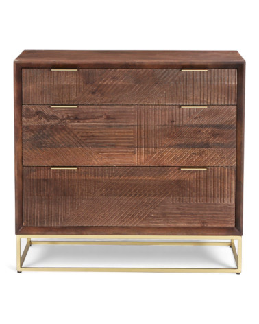 Frontansicht Kommode Mango Massivholz