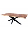 Table "Collapsar" bois brut, 220 cm