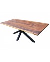 Table "Cosmos" bois de Suar massif, 230 cm