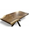 Table a diner en bois de Suar massif 209 cm "Constellation"