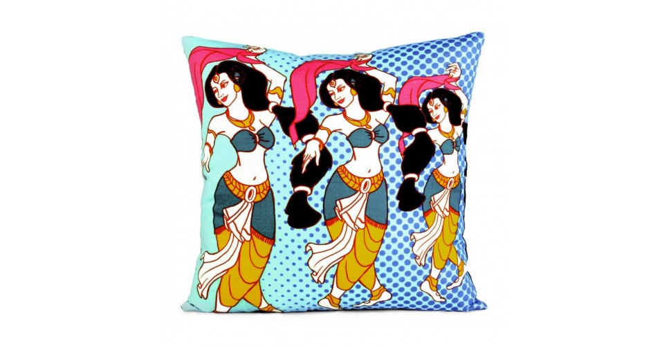 Coussin Danseuses Bollywood