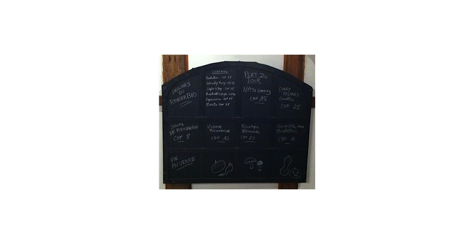 Schwarze Metall Vintage Schiefer Industriel Vintage Stil und Patina