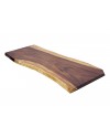 Table a manger en bois exotique de Suar massif 200 cm "Komodo"
