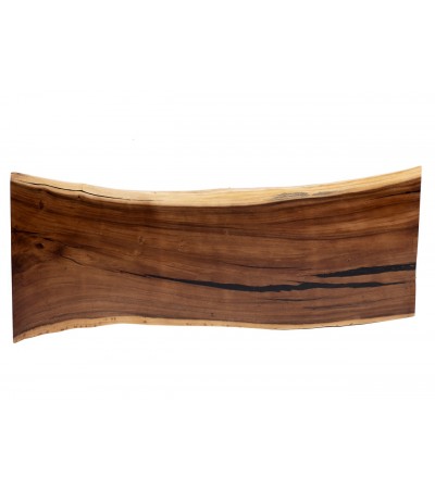 Table a diner en bois authentique de Suar 227 cm, "Asteroide"