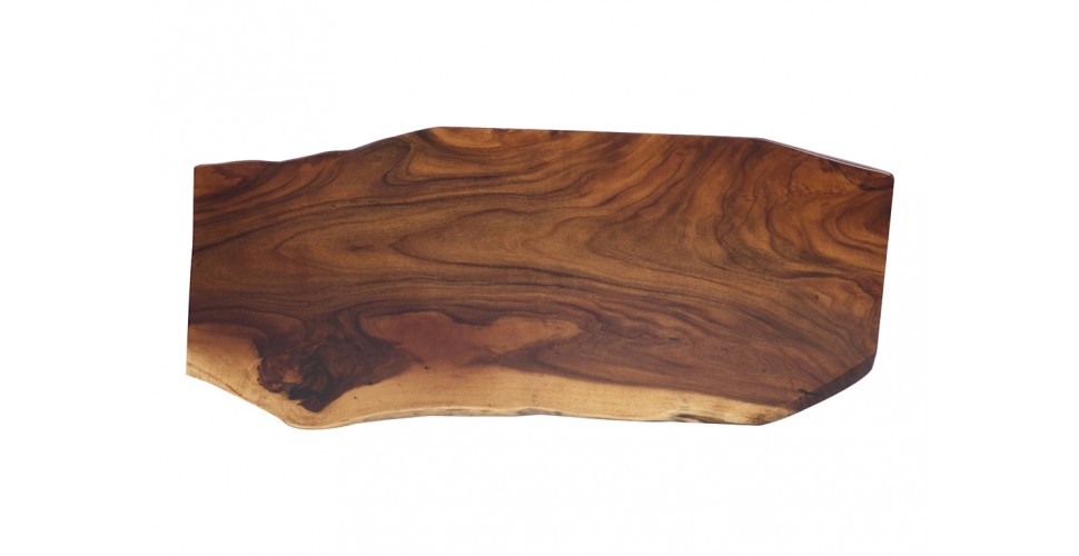 Table forme destructuree bois de Suar 234 cm "Baringo"