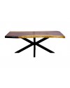 Table bois tropical de Suar 200 cm "Abaya"