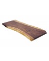 Table bois tropical de Suar 200 cm "Abaya"