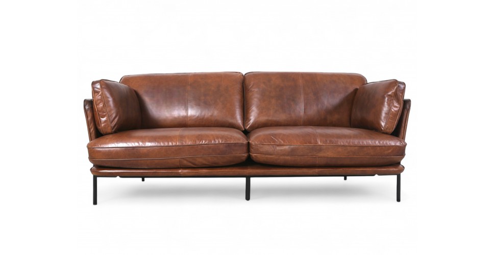 Modernes Designer-Ledersofa "Prosper"