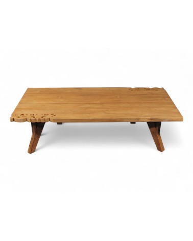 Table basse bois de teck - collection Flores