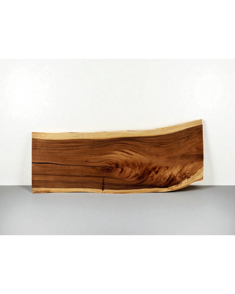 Grande table basse en bois naturel 186 cm - modèle Comète