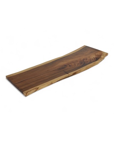 Grande table basse en bois naturel 186 cm - modèle Comète