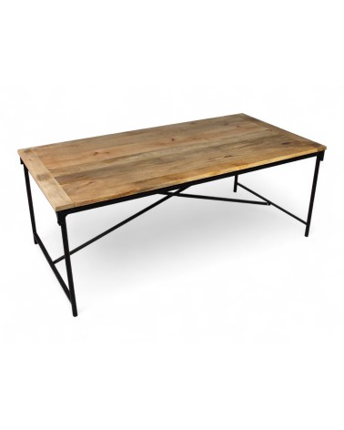 Industrieller Esstisch 200 cm - Modell Detroit