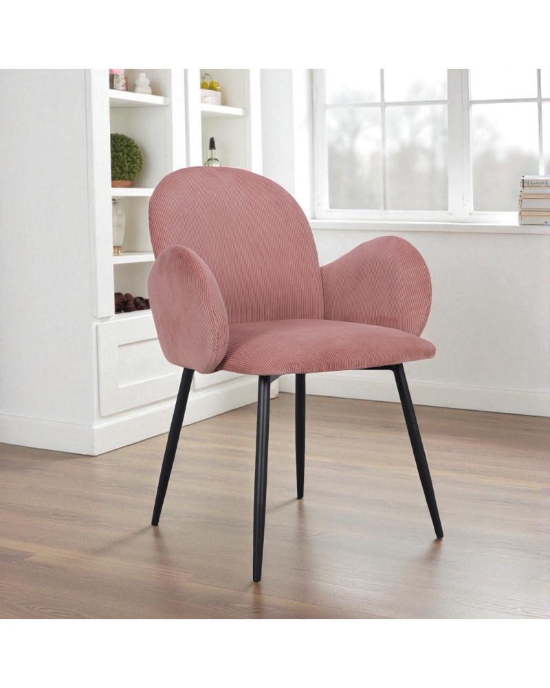 4 x Chaises en velours côtelé - collection Erin