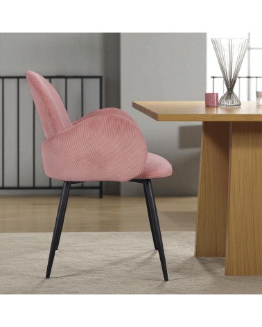 4 x Esszimmer Stühle aus Samt - Kollektion Erin