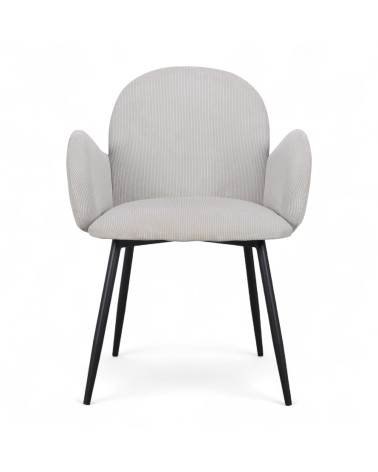 4 x Chaises en velours côtelé - collection Erin