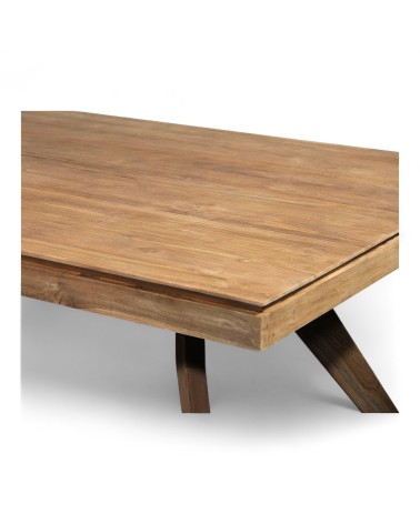 Sitzbank recyceltes Teakholz - Modell Ubud