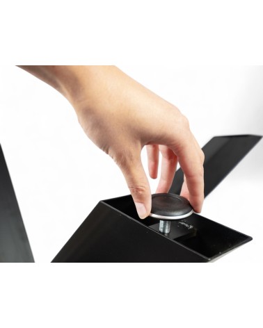 Holztisch mit grünem und blauem Epoxidharz 200 cm - Modell Absinthe