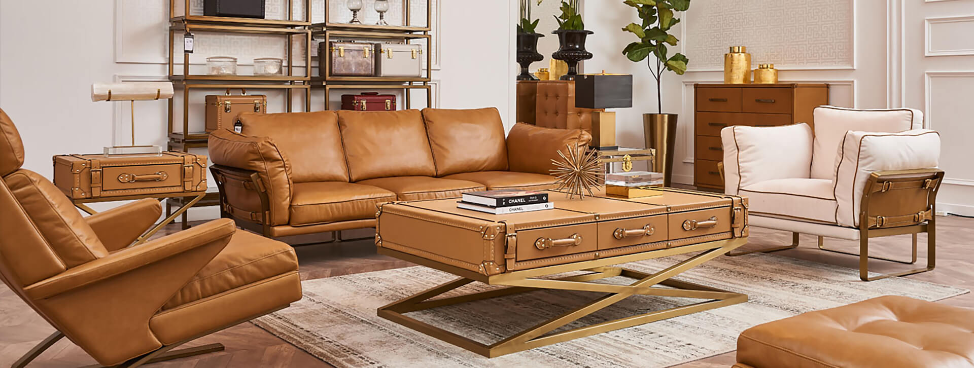 Boutique de Mobilier Haut de Gamme - Cuir, Design, Vintage ...